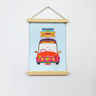 Ready To Hit The Road Hanging Canvas Painting - Meri Deewar Hanging Canvas Premium Wall Art Canvas by MeriDeewar