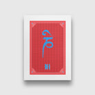 Red flag painting 2 : 3 Vertical Premium Wall Art Canvas by MeriDeewar