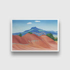 Red Hills Painting - Meri Deewar 3 : 2 Horizontal Premium Wall Art Canvas by MeriDeewar