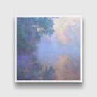 Reflection Painting - Meri Deewar 1 : 1 Square Premium Wall Art Canvas by MeriDeewar