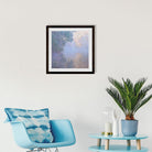 Reflection Painting - Meri Deewar 1 : 1 Square Premium Wall Art Canvas by MeriDeewar