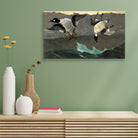 Right and Left painting - Meri Deewar 2 : 1 Horizontal Premium Wall Art Canvas by MeriDeewar