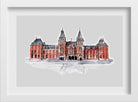 Rijks Museum Illustration Painting  - Meri Deewar 3 : 2 Horizontal Premium Wall Art Canvas by MeriDeewar