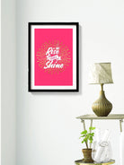 Rise and Shine Art Painting - Meri Deewar 2 : 3 Vertical Premium Wall Art Canvas by MeriDeewar