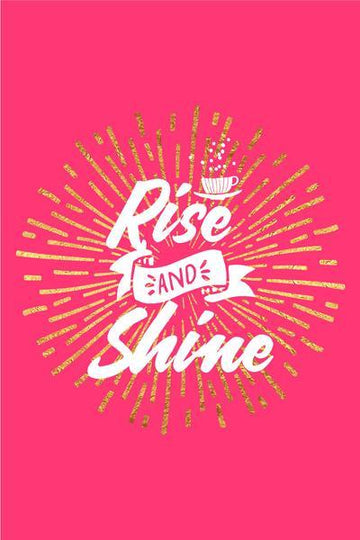 Rise and Shine Poster- Meri Deewar Poster A3 / Poster Premium Wall Art Canvas by MeriDeewar
