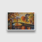 River of memories leonid afremov Painting - Meri Deewar 3 : 2 Horizontal Premium Wall Art Canvas by MeriDeewar