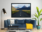 Road Trip Painting - Meri Deewar 3 : 2 Horizontal Premium Wall Art Canvas by MeriDeewar