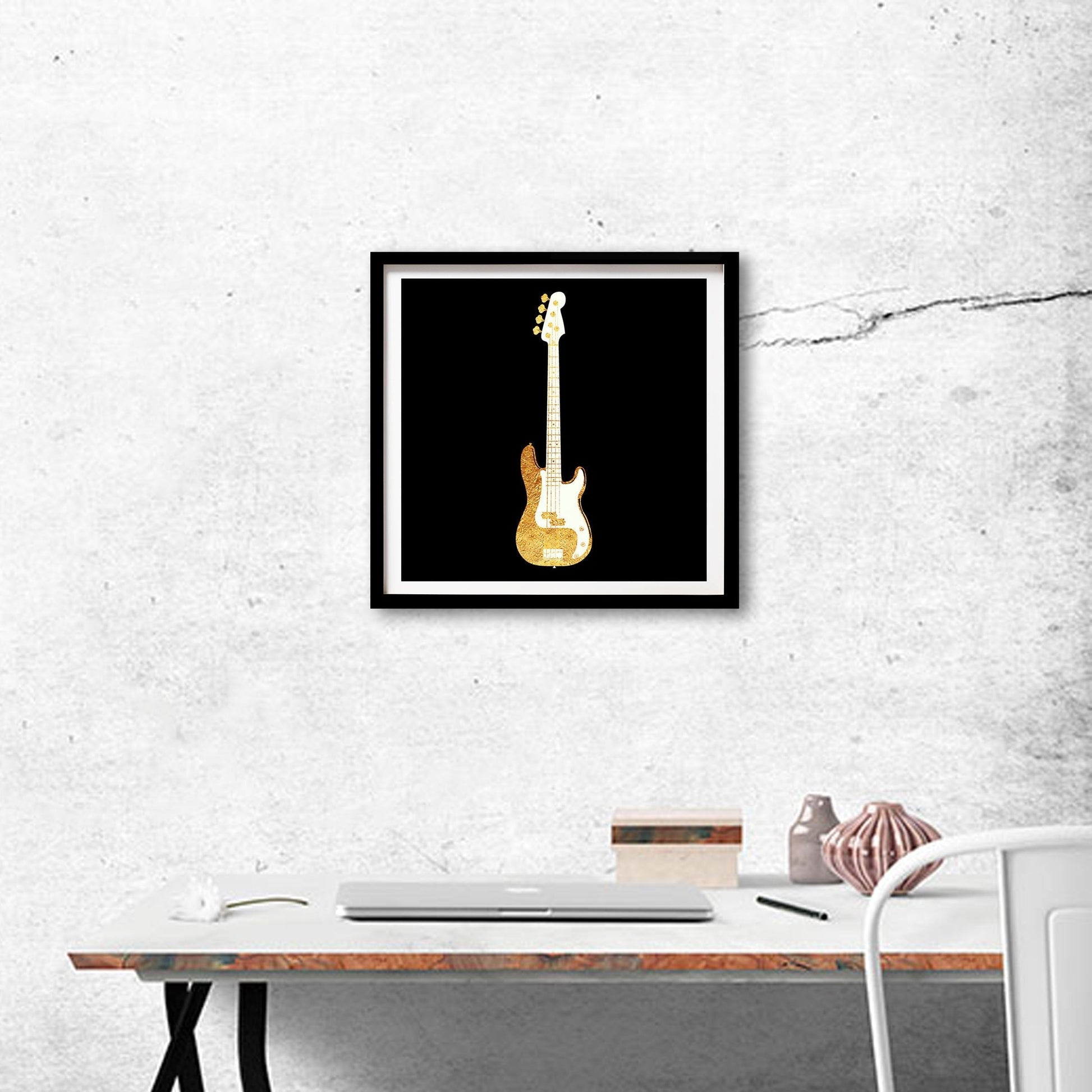 Rockstar Painting - Meri Deewar 1 : 1 Square Premium Wall Art Canvas by MeriDeewar