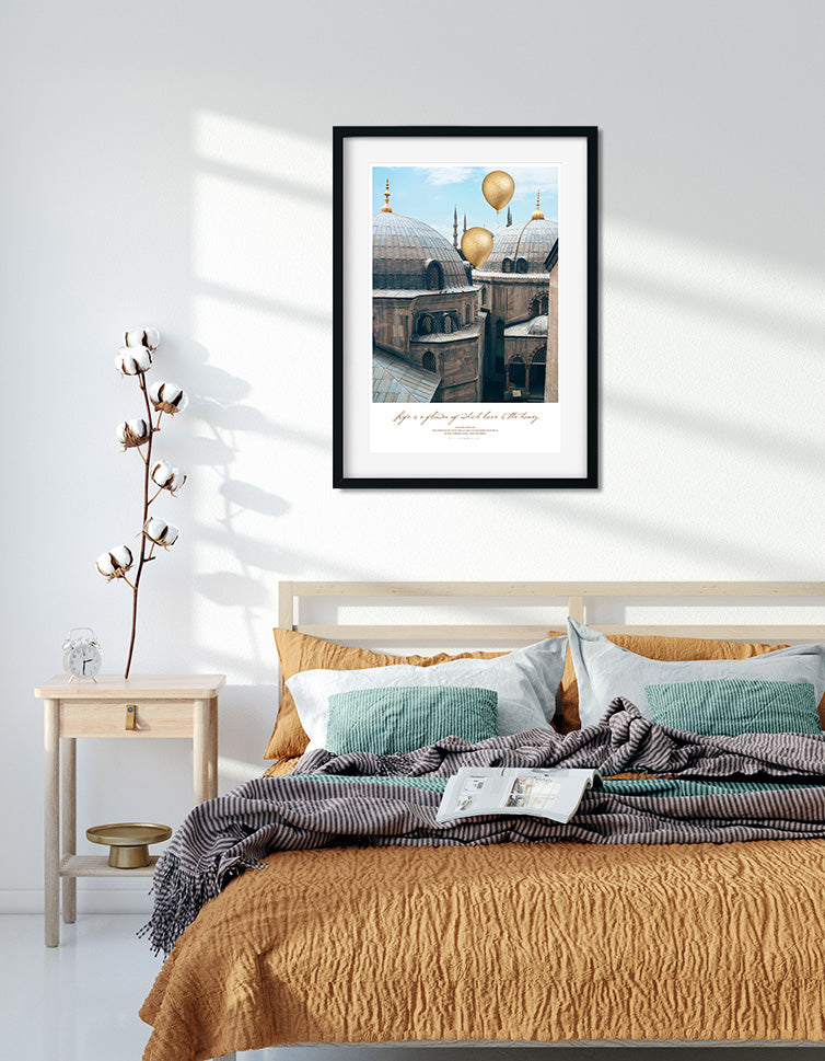 Romantic Travel Places Painting 2 : 3 Vertical Premium Wall Art Canvas by MeriDeewar