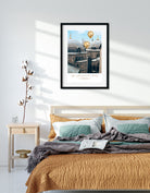 Romantic Travel Places Painting 2 : 3 Vertical Premium Wall Art Canvas by MeriDeewar