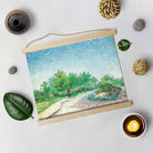 Rose Bush Painting By Van Gogh Hanging Canvas Painting - Meri Deewar Hanging Canvas Premium Wall Art Canvas by MeriDeewar