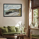 Sainte Adresse 1867 by Claude Monet Painting 3 : 2 Horizontal Premium Wall Art Canvas by MeriDeewar