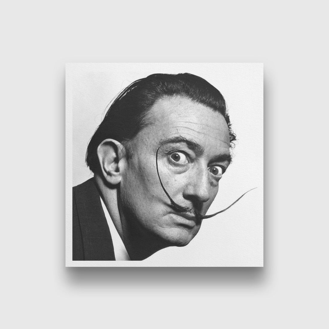Salvador_Dalí Painting - Meri Deewar 1 : 1 Square Premium Wall Art Canvas by MeriDeewar