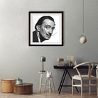 Salvador_Dalí Painting - Meri Deewar 1 : 1 Square Premium Wall Art Canvas by MeriDeewar