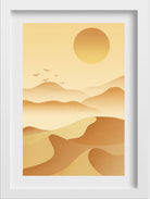 Sand dune Painting - Meri Deewar 2 : 3 Vertical Premium Wall Art Canvas by MeriDeewar