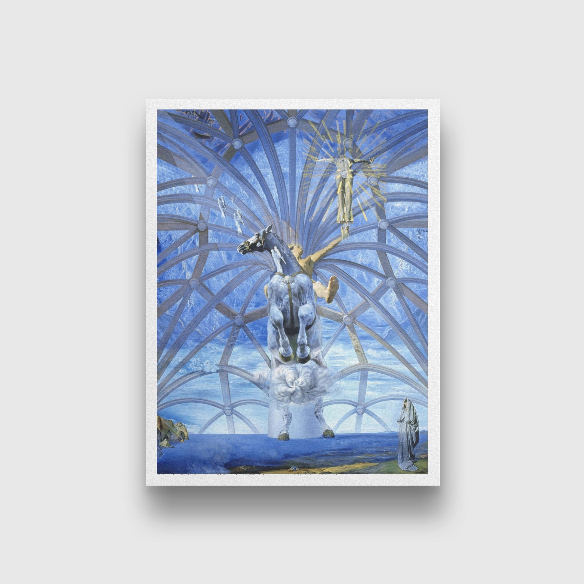 Santiago El Grande Painting -  Meri Deewar 3 : 4 Vertical Premium Wall Art Canvas by MeriDeewar