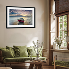 Scenic Lake View Wall Painting 3 : 2 Horizontal Premium Wall Art Canvas by MeriDeewar