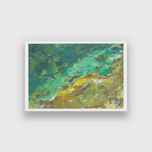 Sea Painting Beach View From Gouache Sea Stones Waves Painting 3 : 2 Horizontal Premium Wall Art Canvas by MeriDeewar