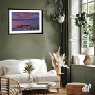 Sea Purple Painting 3 : 2 Horizontal Premium Wall Art Canvas by MeriDeewar