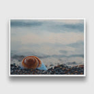 Sea Shell Isolated Painting - Meri Deewar 4 : 3 Horizontal Premium Wall Art Canvas by MeriDeewar