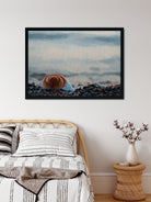 Sea Shell Isolated Painting - Meri Deewar 4 : 3 Horizontal Premium Wall Art Canvas by MeriDeewar