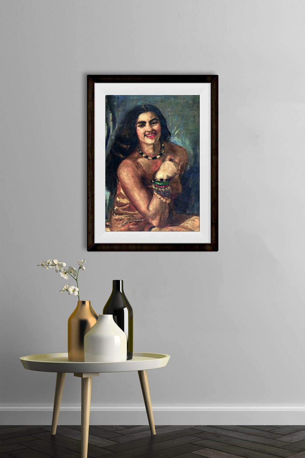 Self-Portrait 1930 Painting - Meri Deewar 2 : 3 Vertical Premium Wall Art Canvas by MeriDeewar