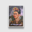 Self-Portrait Dedicated to Dr Eloesser Painting - Meri Deewar 2 : 3 Vertical Premium Wall Art Canvas by MeriDeewar