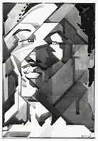 Self-portrait Reijer Stolk Painting - Meri Deewar 2 : 3 Vertical Premium Wall Art Canvas by MeriDeewar