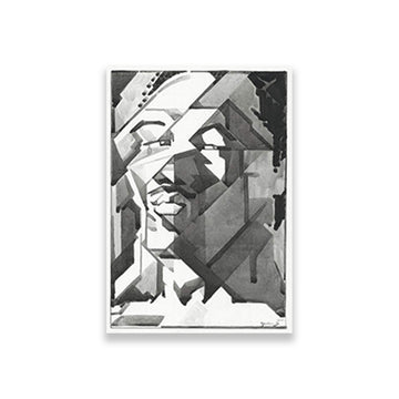 Self-portrait Reijer Stolk Painting - Meri Deewar 2 : 3 Vertical Premium Wall Art Canvas by MeriDeewar