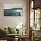 Serene Contemporary   Art Wall Painting 3 : 2 Horizontal Premium Wall Art Canvas by MeriDeewar