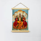 SESHNARAYAN, Painting By Raja Ravi Varma Hanging Canvas - Meri Deewar Hanging Canvas Premium Wall Art Canvas by MeriDeewar
