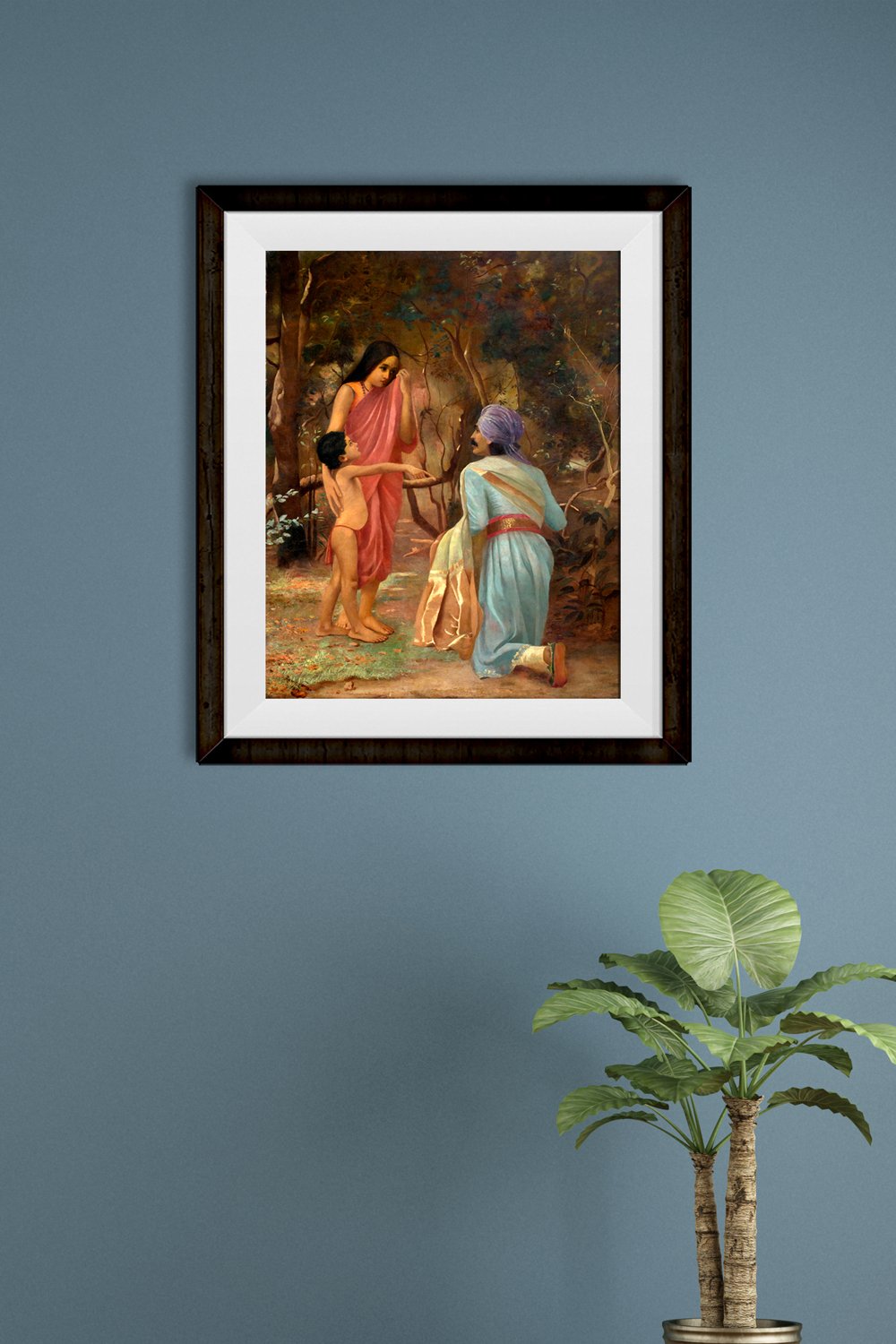 Shakuntala Painting - Meri Deewar 3 : 4 Vertical Premium Wall Art Canvas by MeriDeewar