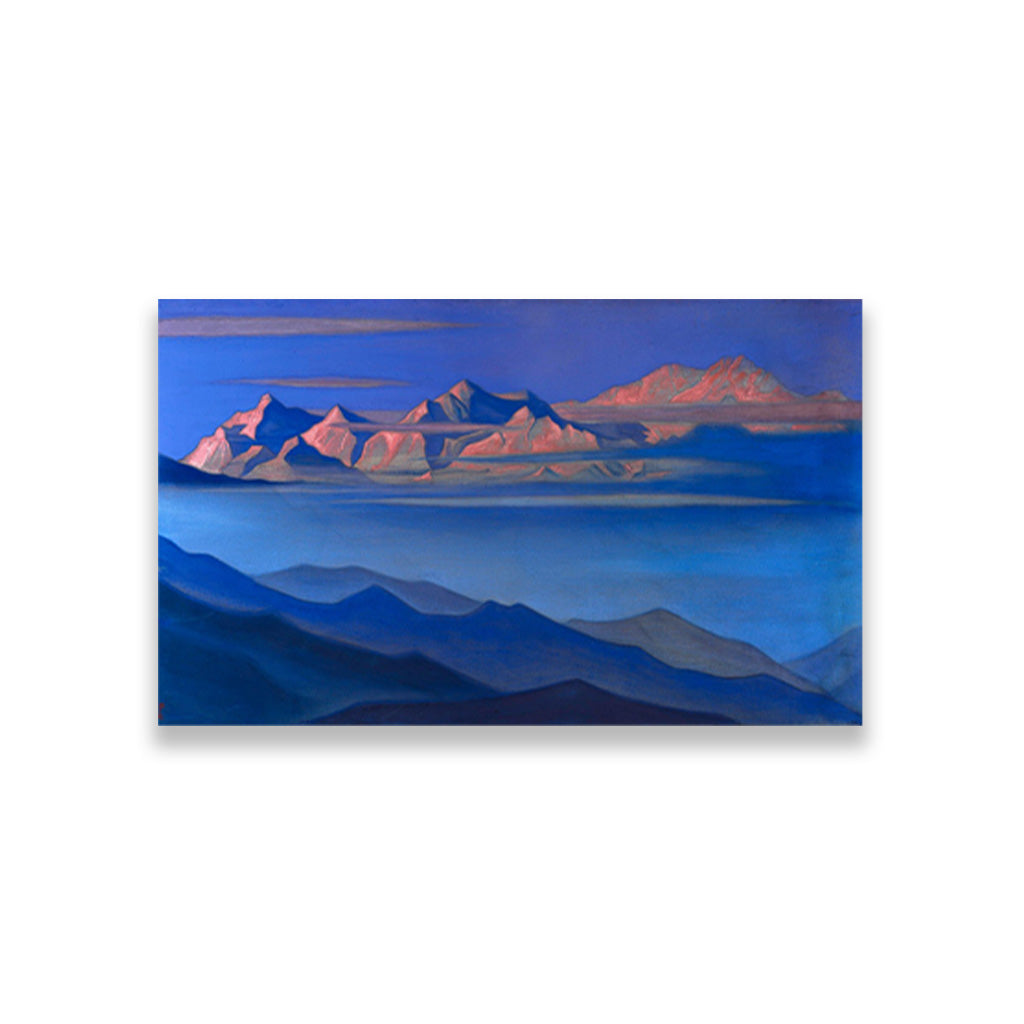 shambala Painting - Meri Deewar 3 : 2 Horizontal Premium Wall Art Canvas by MeriDeewar