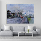 Shimla Lower Bazar Painting - Meri Deewar 3 : 2 Horizontal Premium Wall Art Canvas by MeriDeewar