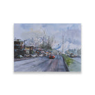 Shimla Lower Bazar Painting - Meri Deewar 3 : 2 Horizontal Premium Wall Art Canvas by MeriDeewar