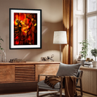 Shiva Canvas Painting 2 : 3 Vertical Premium Wall Art Canvas by MeriDeewar