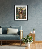 Shiva Mahadev Painting 4 :5 Vertical Premium Wall Art Canvas by MeriDeewar