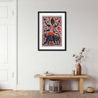 Shiva Painting 2 : 3 Vertical Premium Wall Art Canvas by MeriDeewar