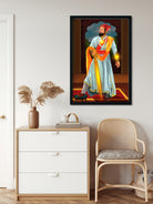 Shivaji Maharaj - paintings 2 : 3 Vertical Premium Wall Art Canvas by MeriDeewar