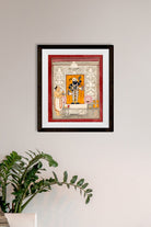Shrinathji 2 Painting - Meri Deewar 4 :5 Vertical Premium Wall Art Canvas by MeriDeewar