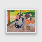 Siesta Painting 4 : 3 Horizontal Premium Wall Art Canvas by MeriDeewar