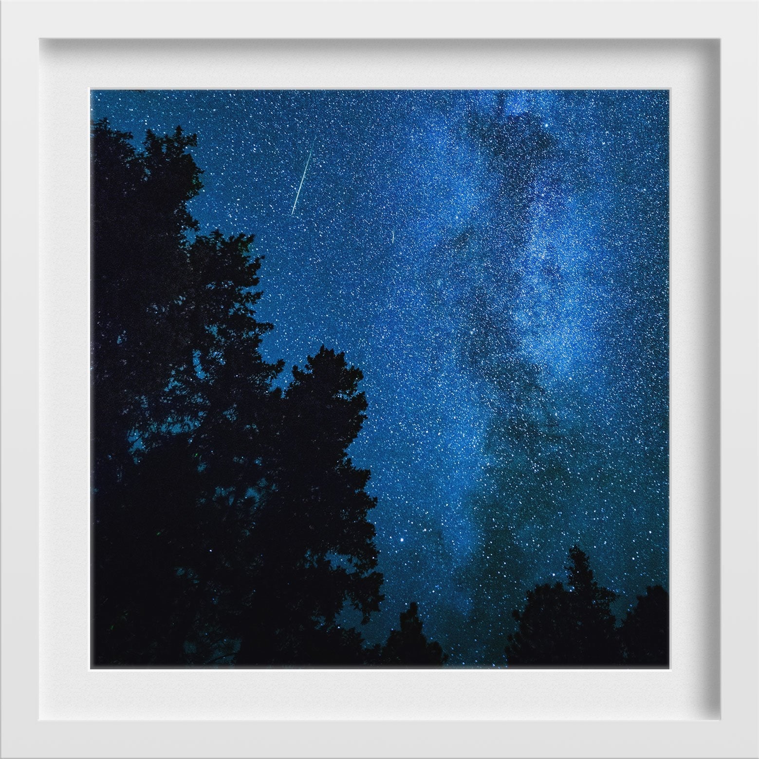 Sky Full of twinkles Painting - Meri Deewar 1 : 1 Square Premium Wall Art Canvas by MeriDeewar