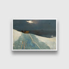 Sleigh Ride painting - Meri Deewar 3 : 2 Horizontal Premium Wall Art Canvas by MeriDeewar