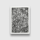 Small World painting - Meri Deewar 2 : 3 Vertical Premium Wall Art Canvas by MeriDeewar