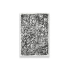Small World painting - Meri Deewar 2 : 3 Vertical Premium Wall Art Canvas by MeriDeewar