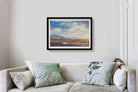 Snow clad peaks Painting - Meri Deewar 3 : 2 Horizontal Premium Wall Art Canvas by MeriDeewar