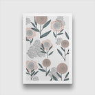 Spring Flowers Painting 2 : 3 Vertical Premium Wall Art Canvas by MeriDeewar