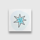 Star Painting - Meri Deewar 1 : 1 Square Premium Wall Art Canvas by MeriDeewar