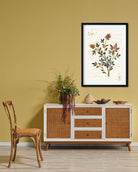 State Flower Print Painting 2 : 3 Vertical Premium Wall Art Canvas by MeriDeewar