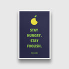 Stay hungry Painting - Meri Deewar 2 : 3 Vertical Premium Wall Art Canvas by MeriDeewar